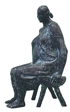 Mujer grvida, 1967, Bronce, 0/V, 34.5 x 17.5 x 21.5 cm