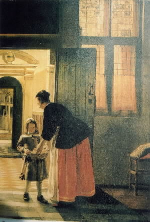 Boy Bringing Bread de Pieter de Hooch