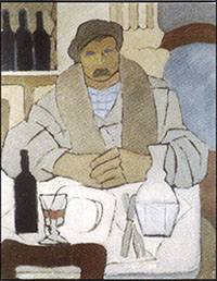 Hombre en la taberna - 1922